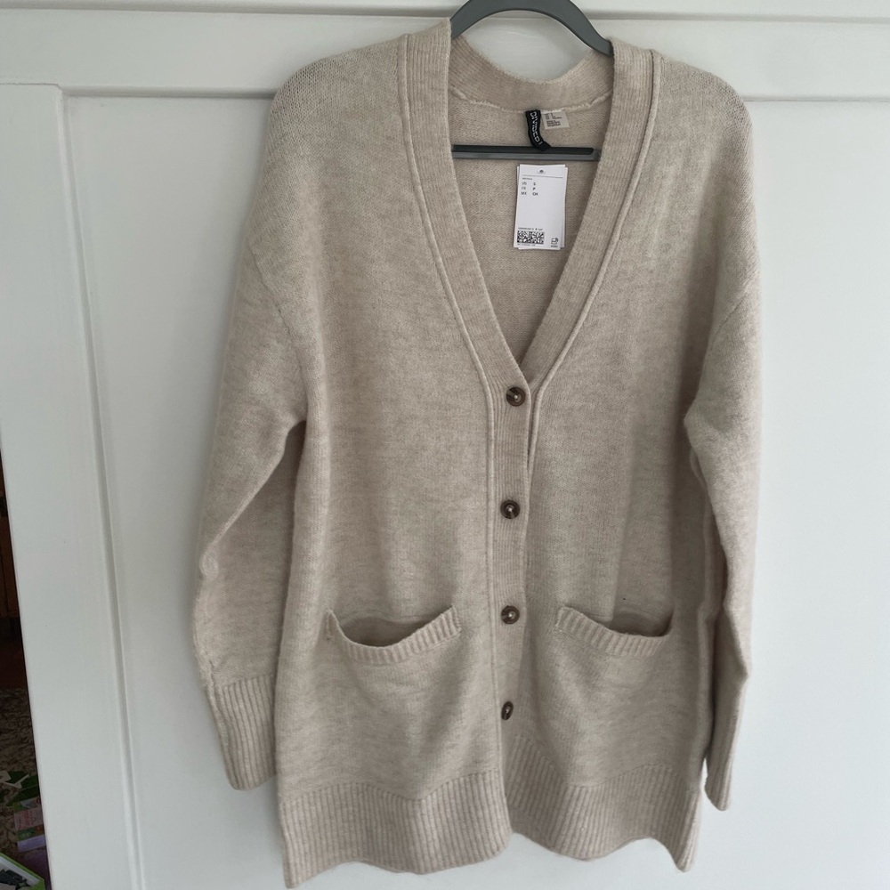 Long cardigan natural SOLD OUT ON SITE